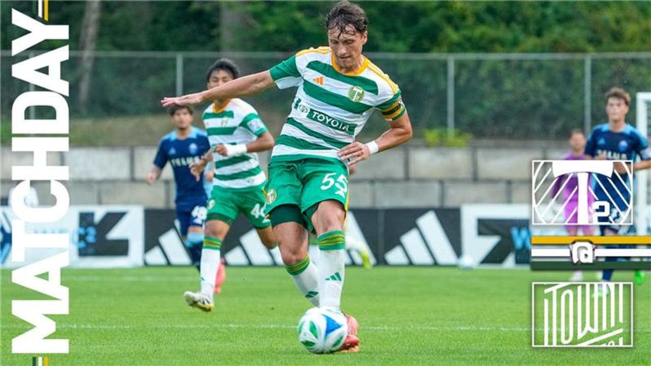 Jugador del Town en acción durante el partido