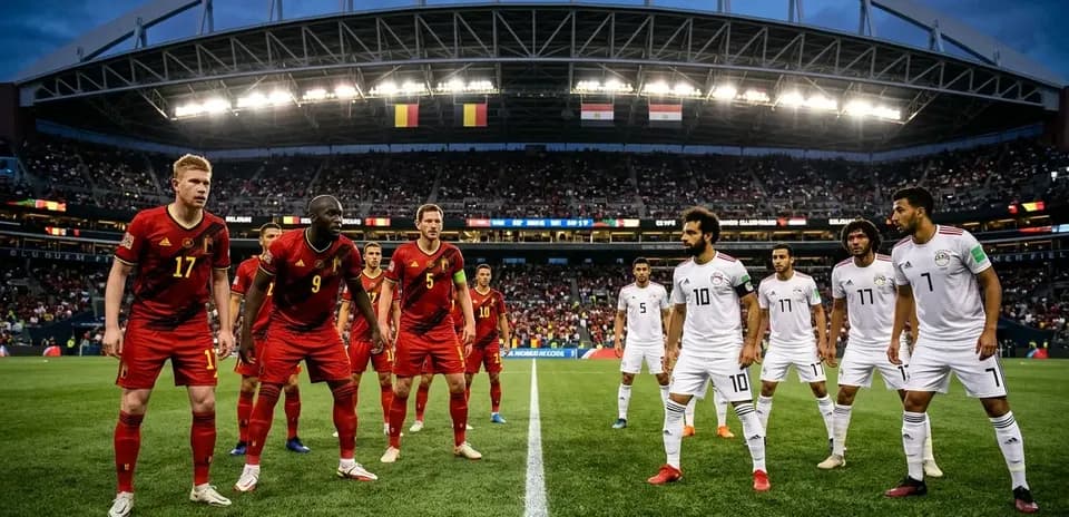 Bélgica y Egipto en el Mundial 2026