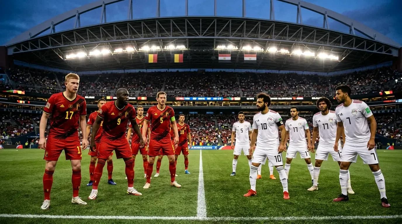 Bélgica y Egipto en el Mundial 2026
