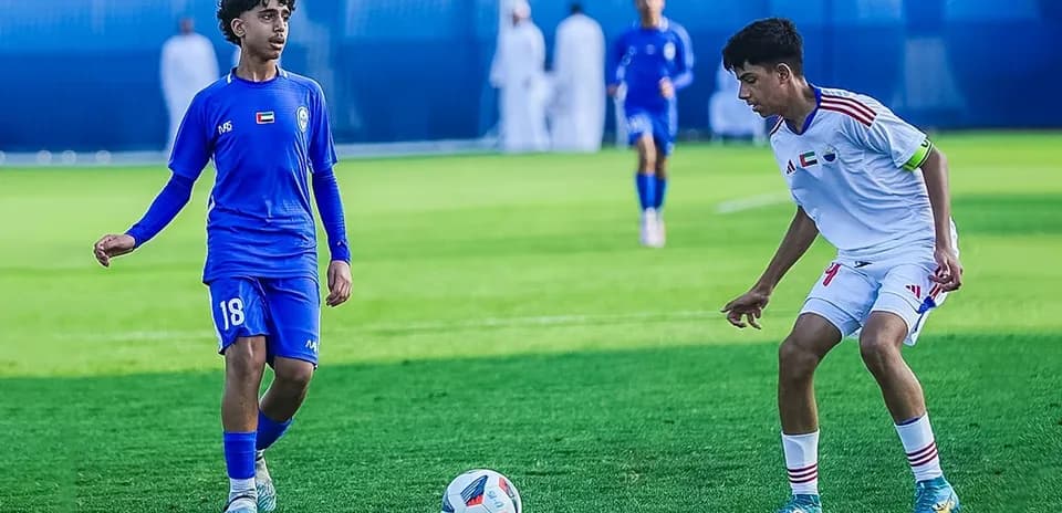 Partido entre Al Nasr U23 y Ajman U23