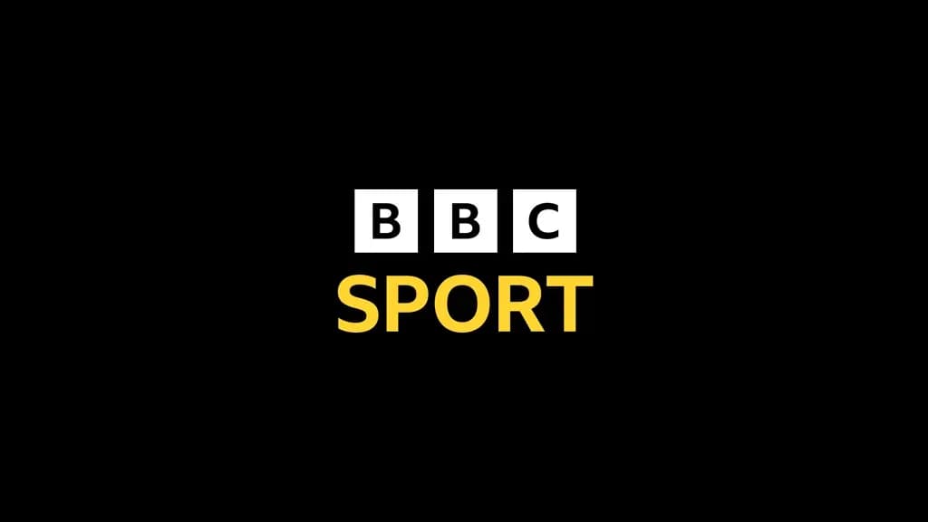 Logotipo de BBC Sport en fondo negro