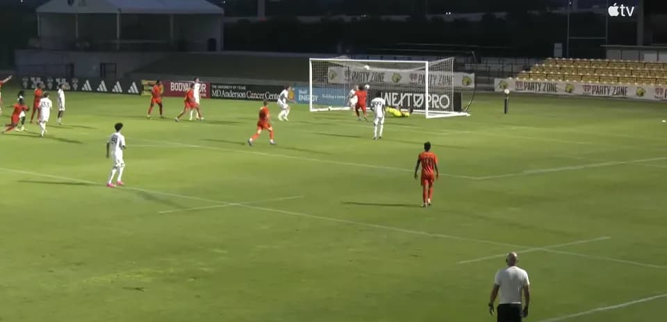 Partido entre St. Louis City II y Houston Dynamo FC II
