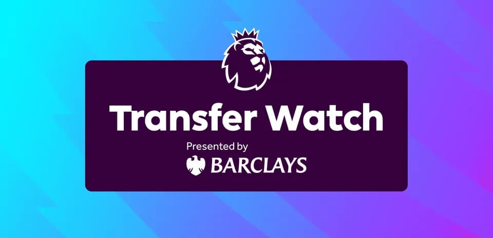 Logo de Premier League para Transfer Watch presentado por Barclays