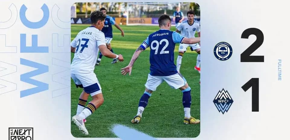 Ventura County contra Vancouver Whitecaps II en acción