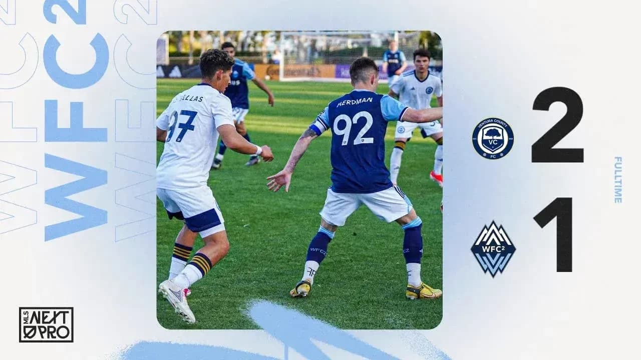 Ventura County contra Vancouver Whitecaps II en acción