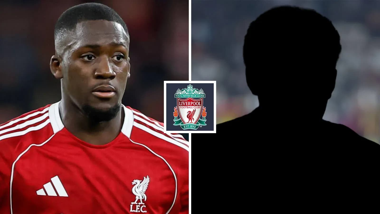 Jugador de Liverpool en uniforme rojo durante partido