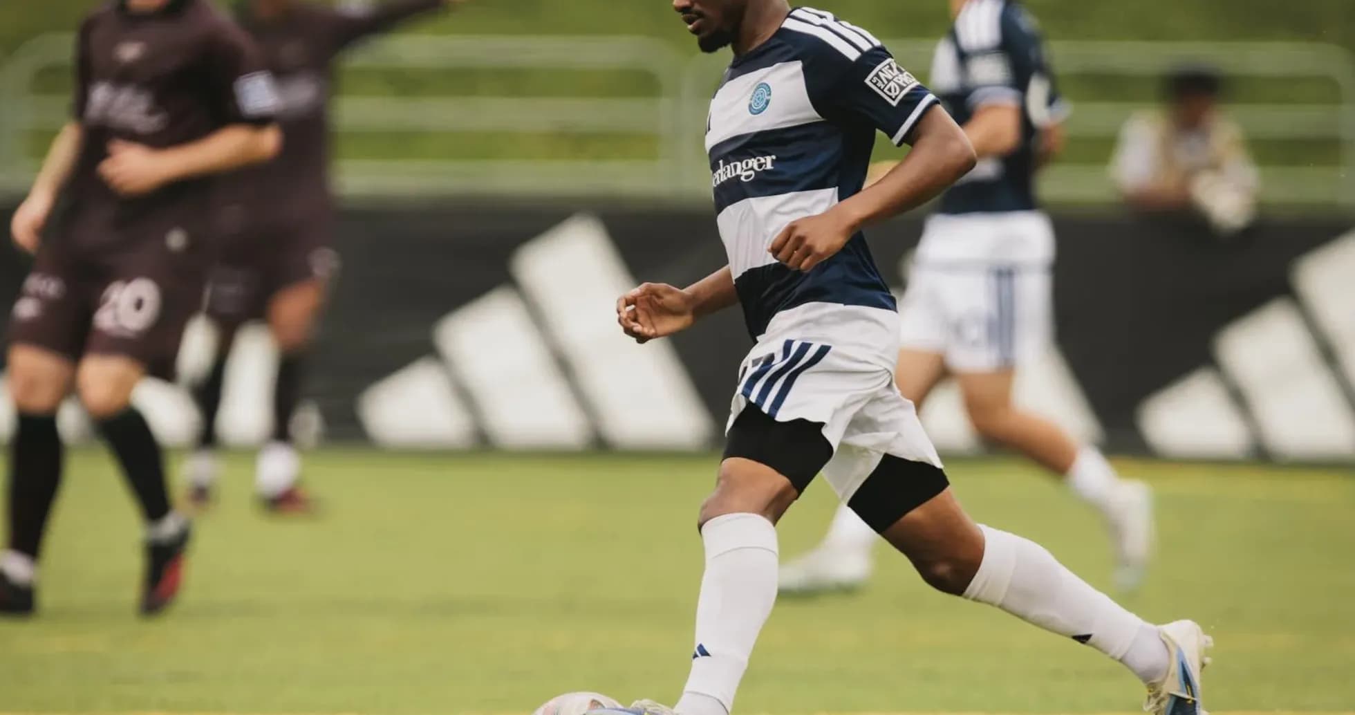 Jugador de Chattanooga en acción durante el partido