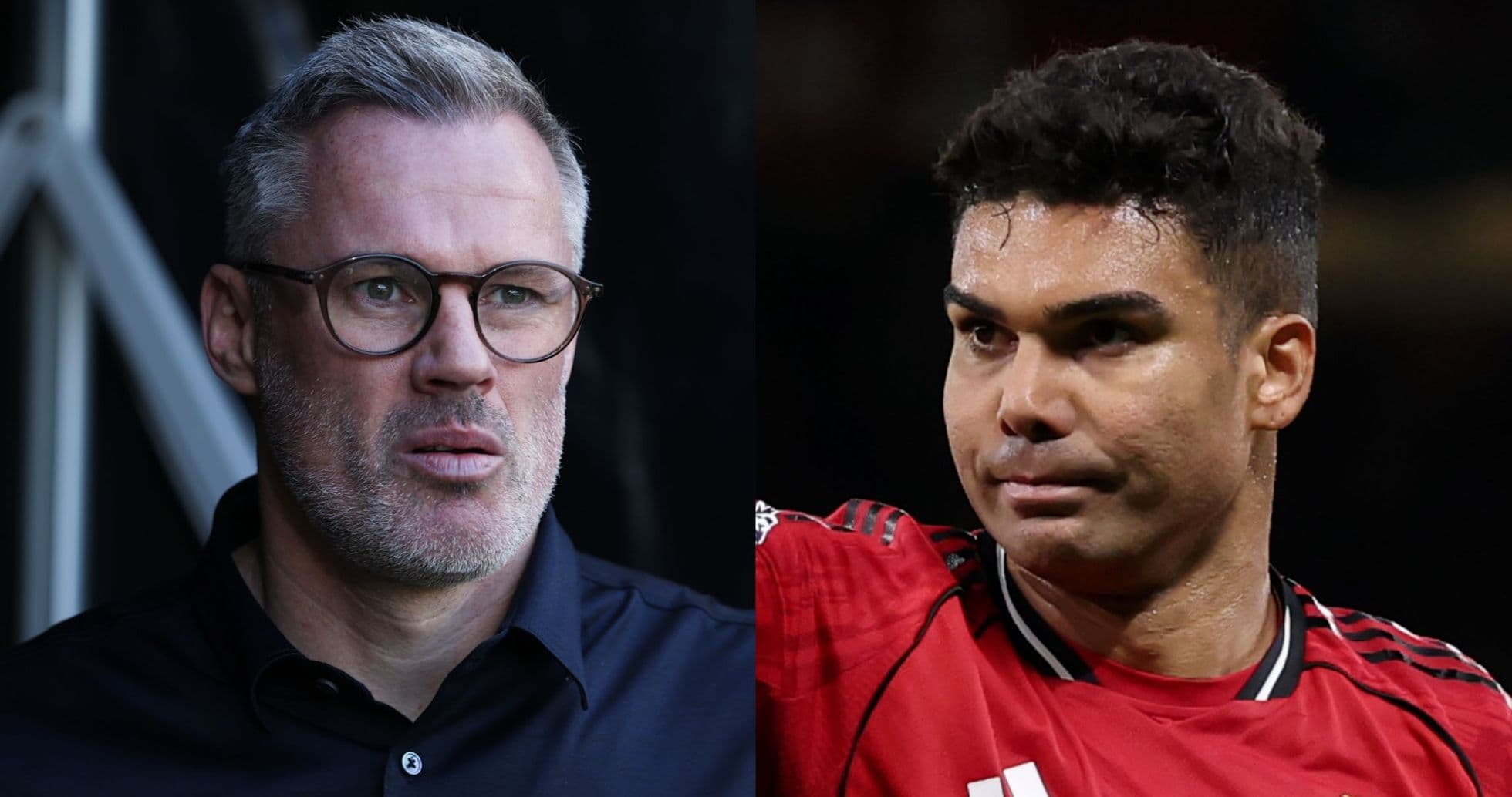 Dos personas, un comentarista y un jugador, en imagen