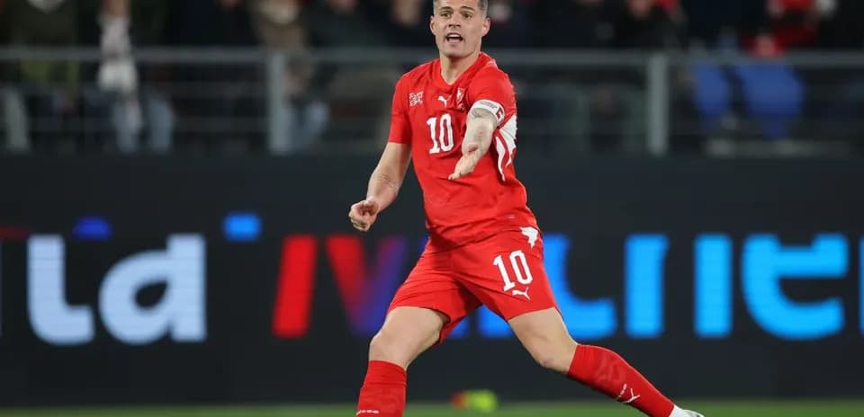 Jugador suizo en acción durante un partido
