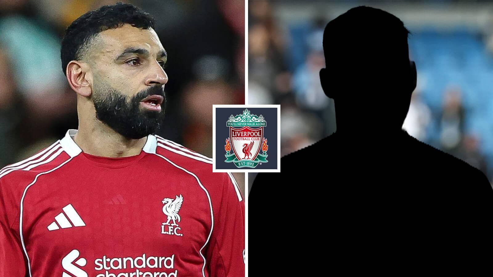 Mohamed Salah in Liverpool kit during match