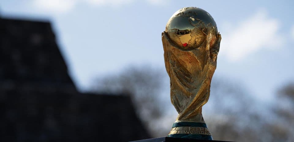 Trofeo de la Copa Mundial de la FIFA brillante