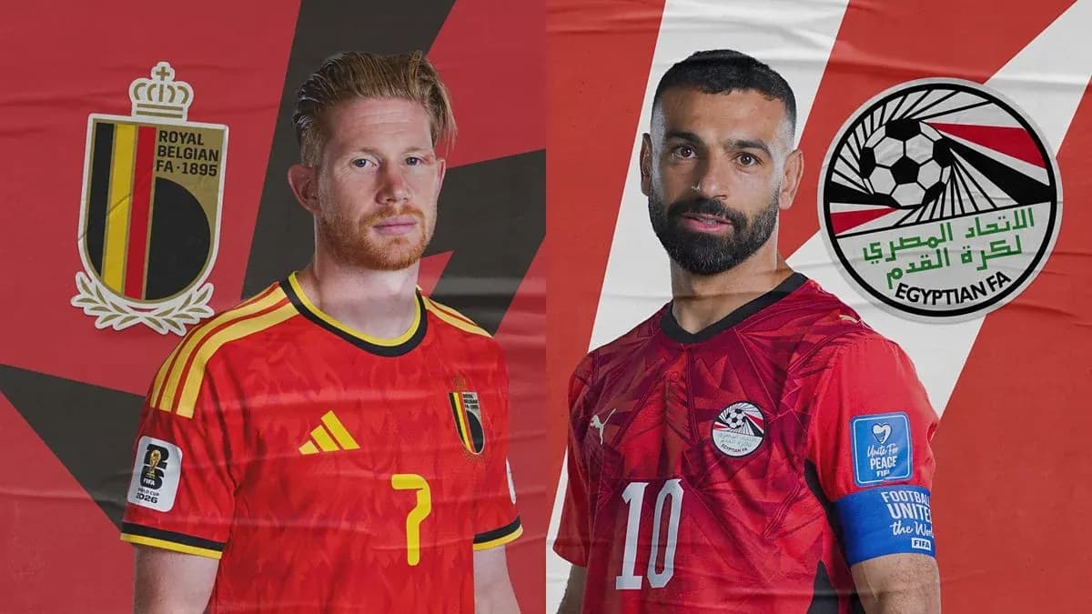 Jugadores de Bélgica y Egipto para el Mundial Jugadores de Bélgica y Egipto para el Mundial