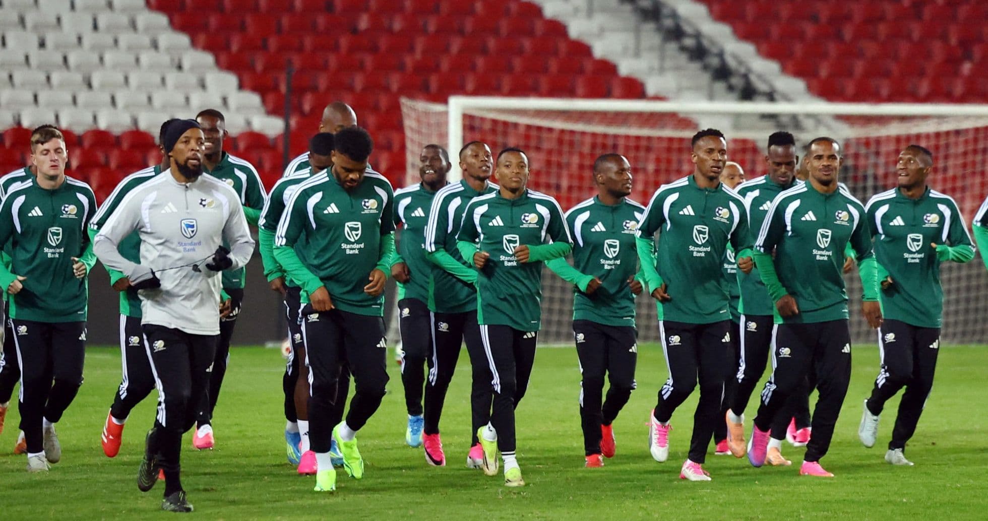 Entrenamiento de Sudáfrica antes del Mundial 2026 Entrenamiento de Sudáfrica antes del Mundial 2026